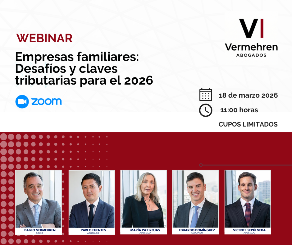 INSCÍBETE EN EL WEBINAR EMPRESAS FAMILIARES DESAFÍOS Y CLAVES TRIBUTARIAS PARA EL 2026